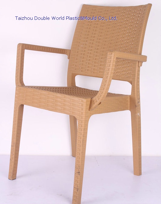 DDW Imitación rattan plástico silla molde patrón plástico silla molde